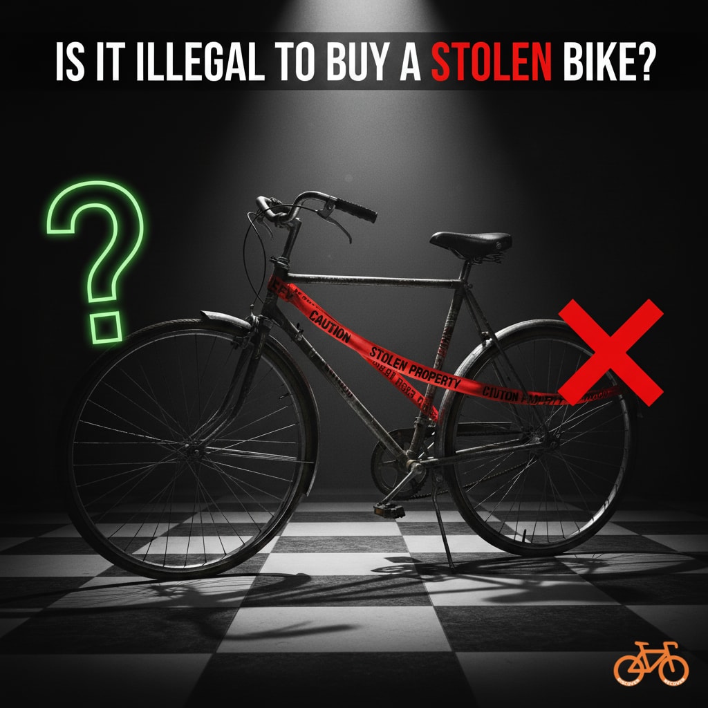 È illegale comprare una bici rubata?